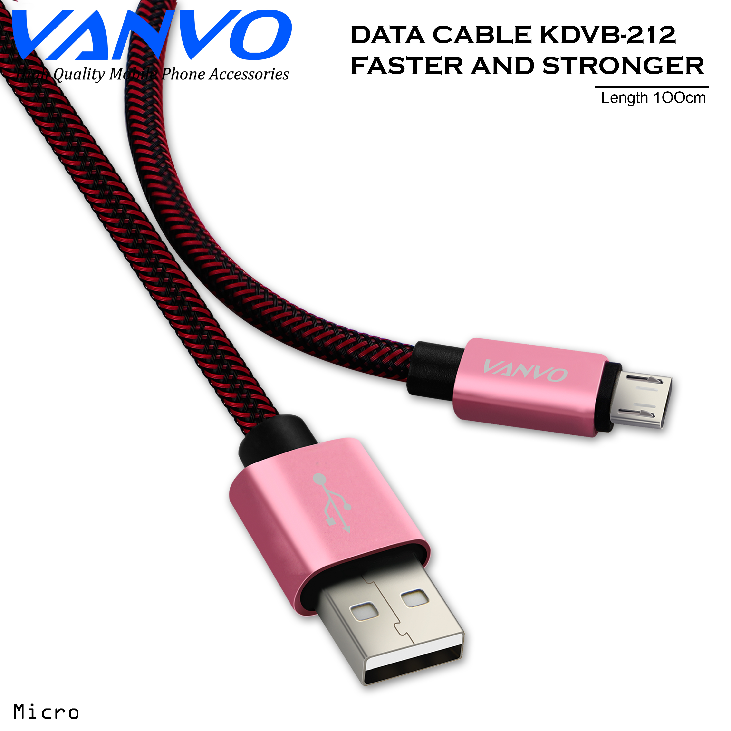KDVB-212 Micro black red