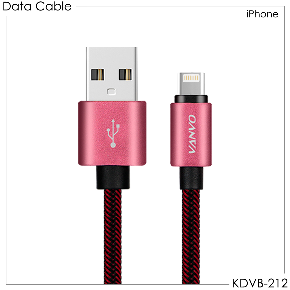 Vanvo Data Cable KDVB-212 For iPhone 100cm