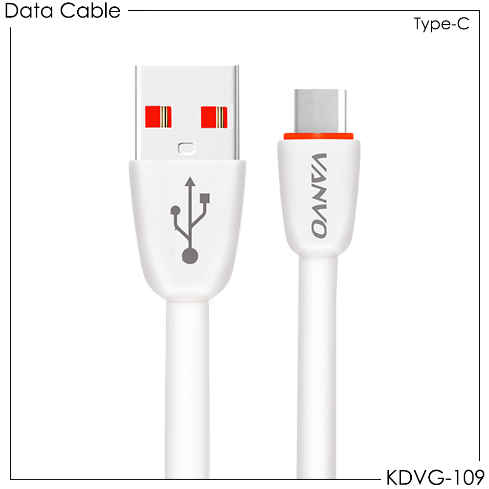 Vanvo Data Cable KDVG-109 for Type-C Fast Charging 1000mm