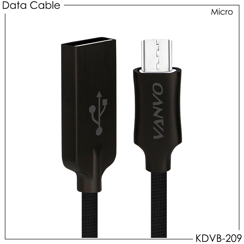 Vanvo Data Cable KDVB-209 for Micro 100cm