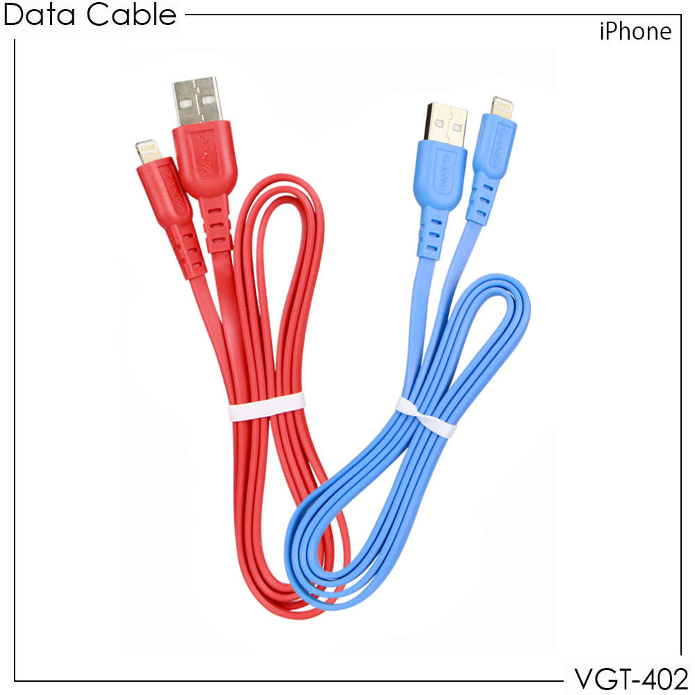 Kabel Data Vanvo VGT-402 100cm For iPhone USB