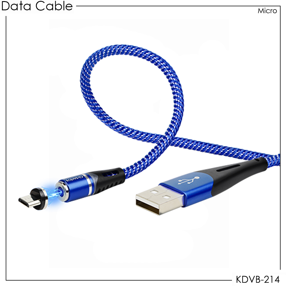 Kabel Data Vanvo Magnetic KDVB-214 For Micro 100cm